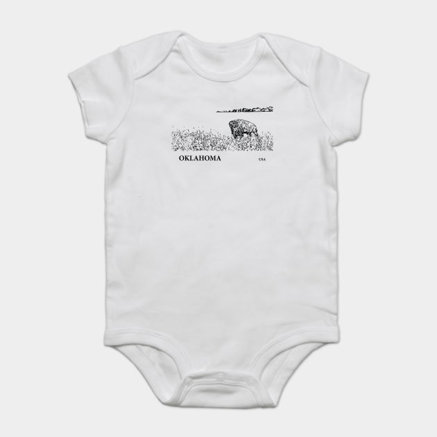 Oklahoma USA Baby Bodysuit by Lakeric